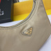 17Prada AAA+ Hobo handbags Cowhide moon shaped bag #999931346