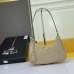 20Prada AAA+ Hobo handbags Cowhide moon shaped bag #999931346