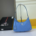 24Prada AAA+ Hobo handbags Cowhide moon shaped bag #999931346
