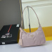 28Prada AAA+ Hobo handbags Cowhide moon shaped bag #999931346