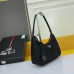 9Prada AAA+ Hobo handbags Cowhide moon shaped bag #999931346