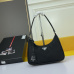 10Prada AAA+ Hobo handbags Cowhide moon shaped bag #999931346