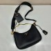 3Prada AAA+ Shoulder Bag for Women Black Gold #A36172