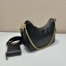 4Prada AAA+ Shoulder Bag for Women Black Gold #A36172