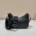 5Prada AAA+ Shoulder Bag for Women Black Gold #A36172