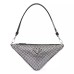 1Prada Triangle Satin Mini Bag with Crystals AAA+ original Quality #A29345