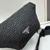 4Prada Straw woven bag chest waist crossbody couple bag #A40596