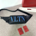 14Valentino Men Leather Vltn Belt Bag-Black AAA Original Quality #A30636