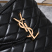 162023 New YSL Saint Laurent New JUNE Quilted Sheepskin Box Bag #A25791