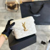 222023 New YSL Saint Laurent New JUNE Quilted Sheepskin Box Bag #A25791