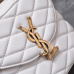 62023 New YSL Saint Laurent New JUNE Quilted Sheepskin Box Bag #A25791