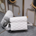 72023 New YSL Saint Laurent New JUNE Quilted Sheepskin Box Bag #A25791