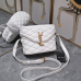 102023 New YSL Saint Laurent New JUNE Quilted Sheepskin Box Bag #A25791