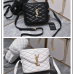 12023 New YSL Saint Laurent New JUNE Quilted Sheepskin Box Bag #A25791