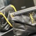 8YSL AAA leather shoulder bag Black #A35850
