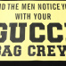 5Gucci AAA+ good quality T-Shirts for Men/Women Black/Beige #999926331