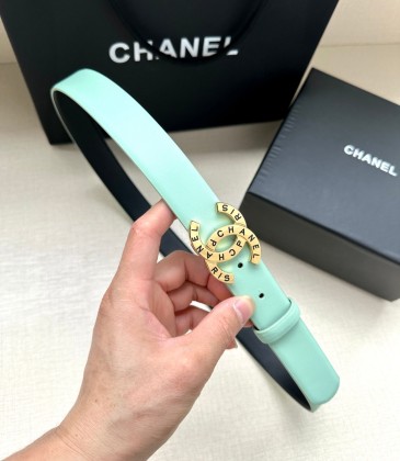 Chanel AAA+ Leather Belts 3cm #A33423