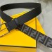 4Fendi AAA+ Leather Belts Wide 4cm #A33415