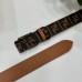 9Fendi AAA+ Leather Belts Wide 4cm #A33417