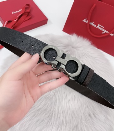 Ferragamo AAA+ Leather Belts Wide 3.5cm #A33404