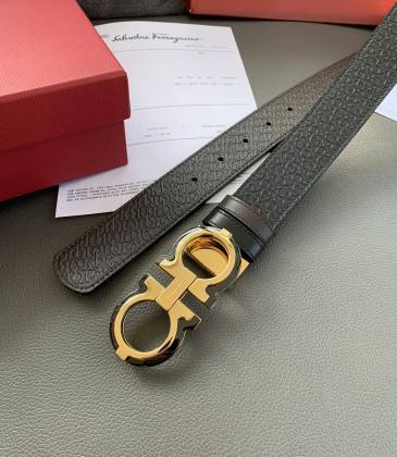 Ferragamo AAA+ Leather Belts Wide 3.5cm #A33406