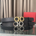 1Ferragamo Leather Belts 1:1 Quality W3.5CM #999930979