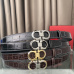1Ferragamo Leather Belts 1:1 Quality W3.5CM #999930982