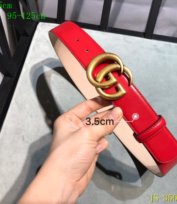 Gucci AAA+ Leather Belts for Men W3.5cm #9129701