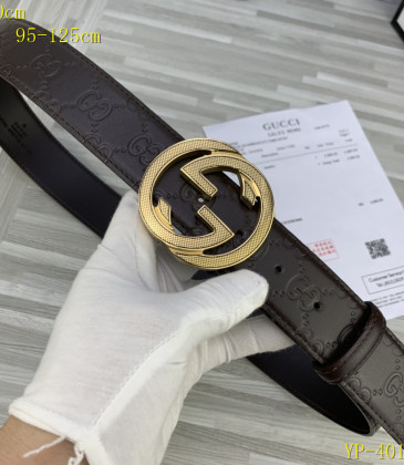 Gucci AAA+ Leather Belts for Men W4cm #9129895