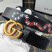 3Men's Gucci AAA+ Leather Belts 3.5cm #9124225