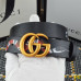 8Men's Gucci AAA+ Leather Belts 3.5cm #9124225