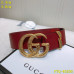 3Men's Gucci AAA+ Leather Belts 4cm #9124269