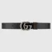 1Men's Gucci GG marmont reversible belt #A34553