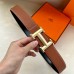 10HERMES AAA+ Leather Belts #A33385