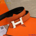 3HERMES AAA+ Leather Belts W3.8cm #9129499