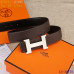 3HERMES AAA+ Leather Belts W3.8cm #9129503