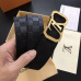 112020 Louis Vuitton AAA+ Leather Belts W4cm (4 colors) #9873563