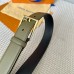 22Louis Vuitton AAA+ Leather Belts 3.5cm #A33431