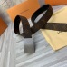 8Louis Vuitton AAA+ Leather Belts W3.5cm (3 colors) #9873568
