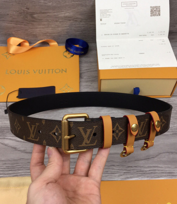 Louis Vuitton AAA+ Leather Belts W3.5cm #9873567