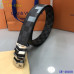 6Men's Louis Vuitton AAA+ Leather Belts W4cm #9129993