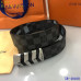 7Men's Louis Vuitton AAA+ Leather Belts W4cm #9129993