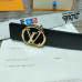10Men's Louis Vuitton AAA+ reversible Leather Belts W4cm #9129985