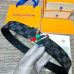 4Men's Louis Vuitton AAA+ reversible Leather Belts W4cm #9129989