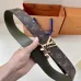 12Men's Louis Vuitton Monogram Eclipse AAA+ Belts 4CM Original Quality #A44627