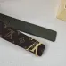 13Men's Louis Vuitton Monogram Eclipse AAA+ Belts 4CM Original Quality #A44627