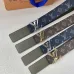 1Men's Louis Vuitton Monogram Eclipse AAA+ Belts 4CM Original Quality #A44627