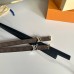 1Women's Louis Vuitton AAA+ Leather Belts 2cm #A33432