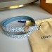 5Women's Louis Vuitton AAA+ Leather Belts 2cm #A33434