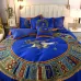 9Bedding sets duvet cover 200*230cm duvet insert and flat sheet 245*250cm  throw pillow 48*74cm #99901028